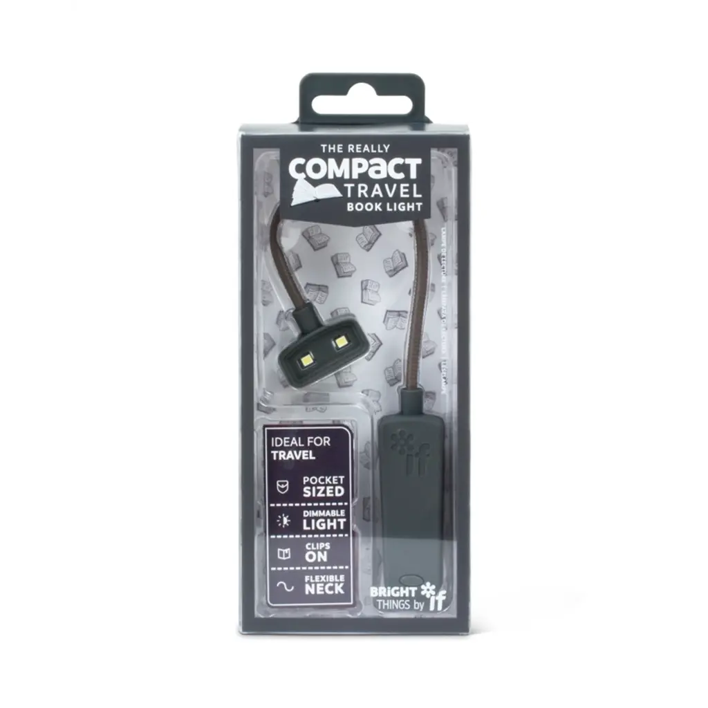 IF- The Really Compact Travel Book Light in Gray