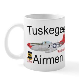 WH1DEL Tuskegee Airmen P-51 Coffee Mug