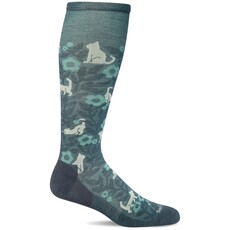 Women's Compression Socks Cat-Pestry Blueridge Md/Lg