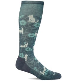 Women's Compression Socks Cat-Pestry Blueridge Md/Lg