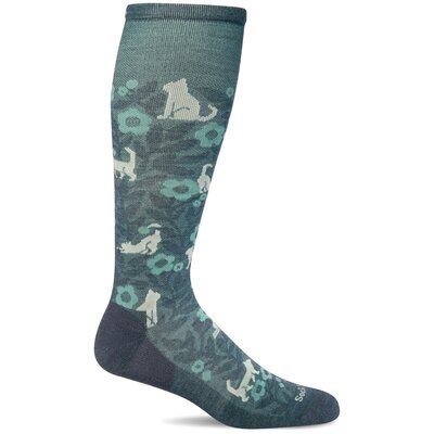 Women's Compression Socks Cat-Pestry Blueridge Md/Lg