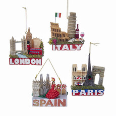 WHKA- International Travel Destination Ornament