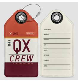 WHAT-2 QX Crew Luggage Tag