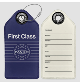 WHAT-2 Pan Am First Class Luggage Tag