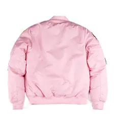 Womens MA-1 Flight Jacket Pink
