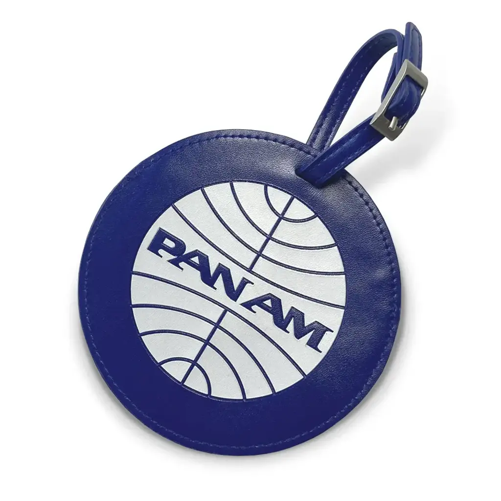 WHMS- Pan Am Classic Circle Luggage Tag