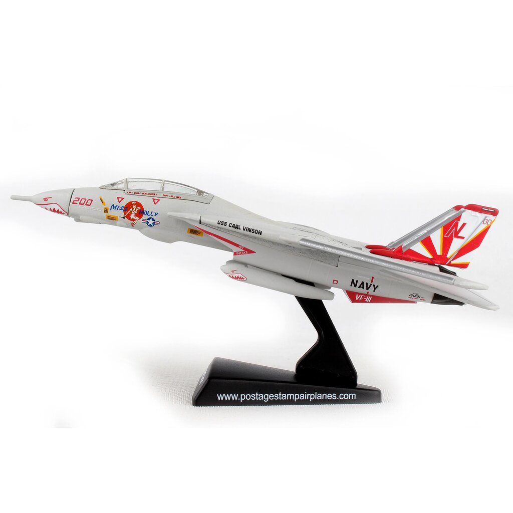 F-14 Tomcat 'Miss Molly' Postage Stamp Model