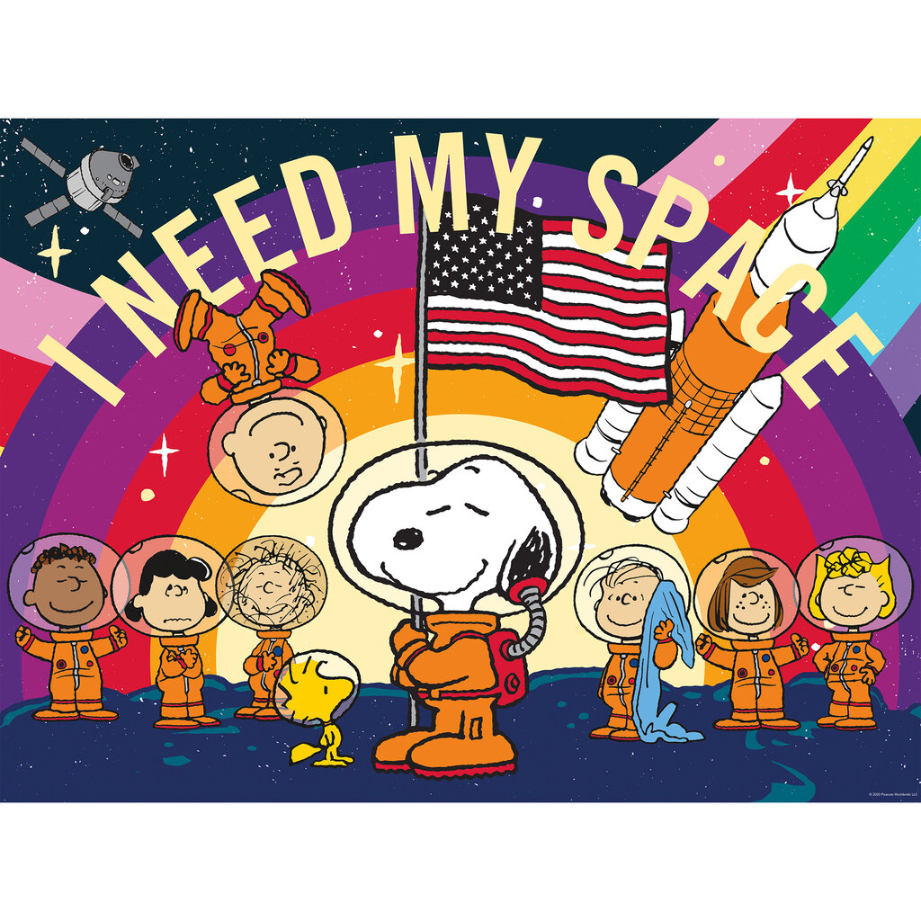 Snoopy In Space Puzzle