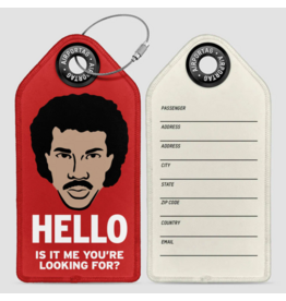 WHAT-2 Lionel Ritchie ‘Hello’ Luggage Tag