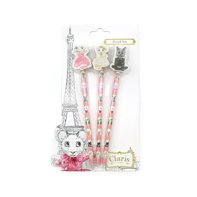 WHBBB- Claris the Magnificent Mouse Pencil Set