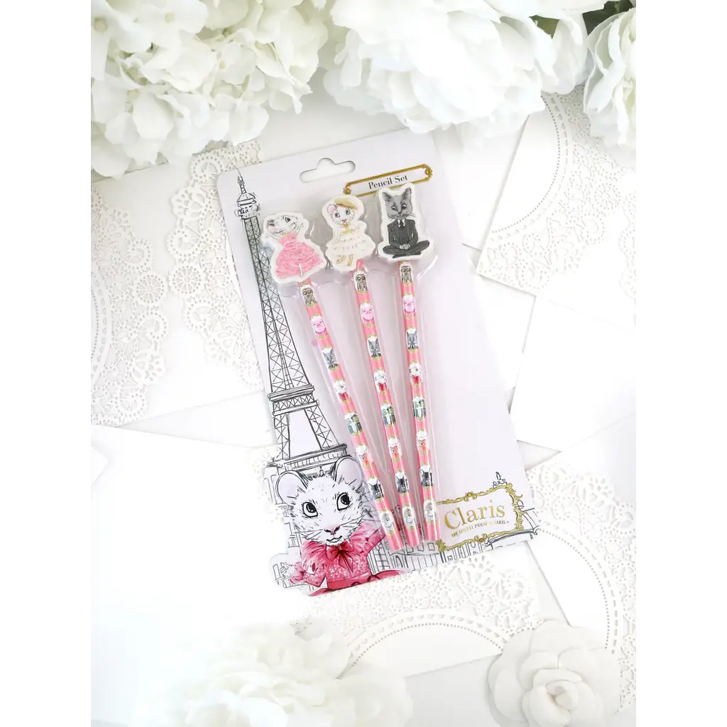 WHBBB- Claris the Magnificent Mouse Pencil Set
