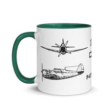 WH1AA- P-47 Thunderbolt Coffee Mug