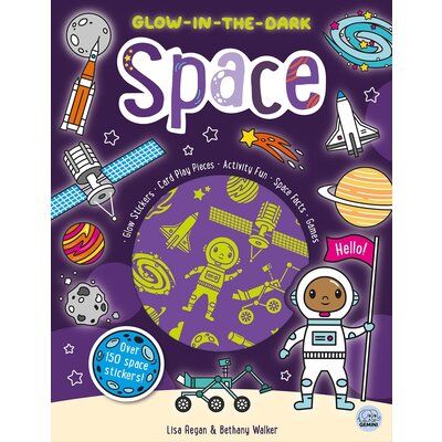 Space Glow in the Dark Sticker Book
