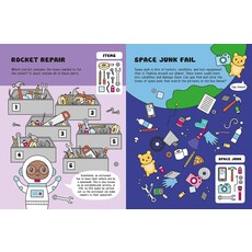 Space Glow in the Dark Sticker Book