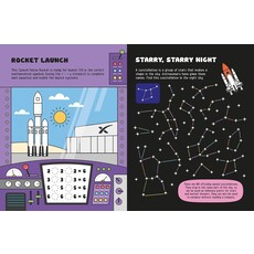 Space Glow in the Dark Sticker Book