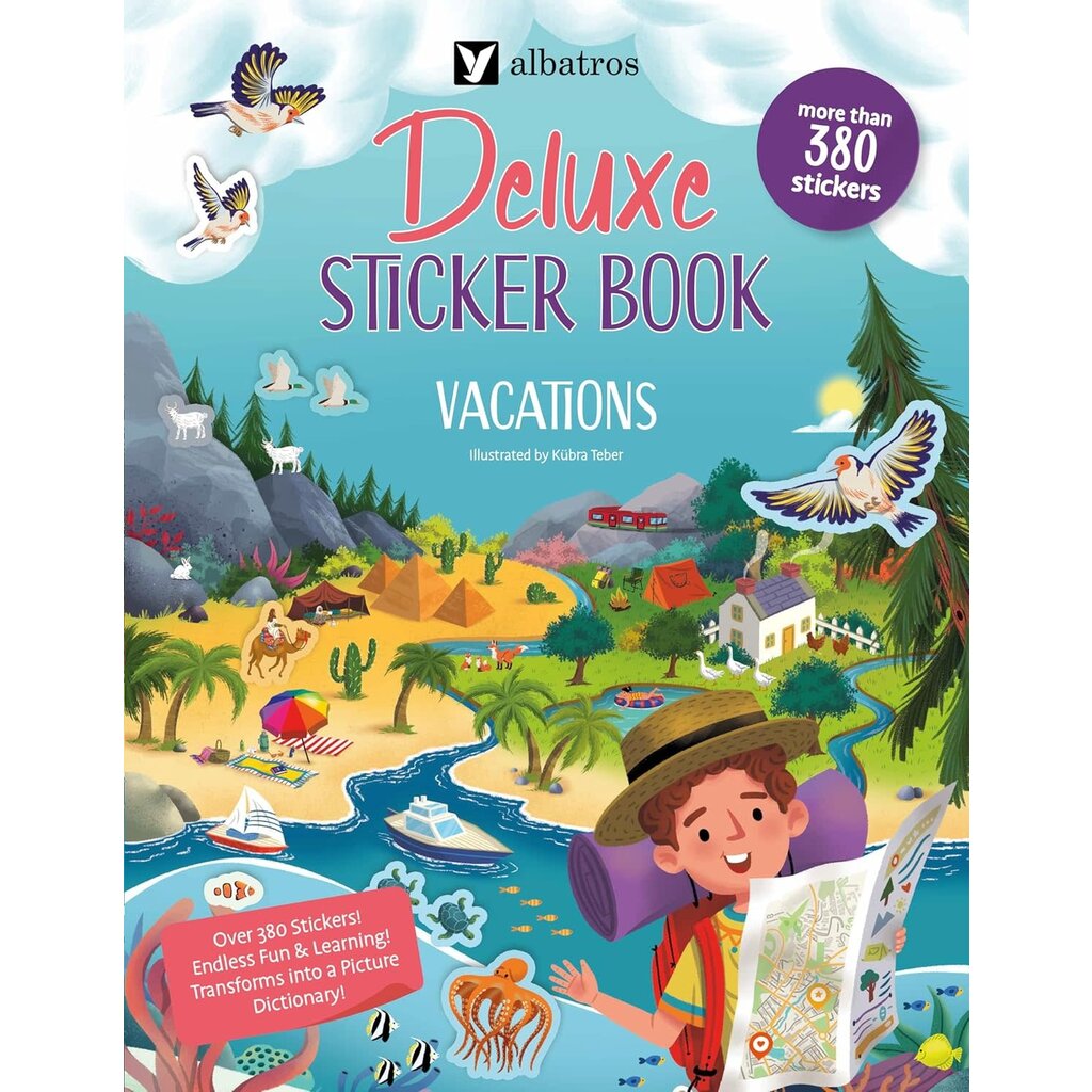 Deluxe Sticker Book- Vacations