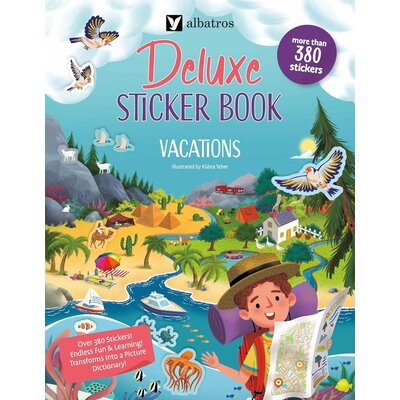 Sticker Book:  Deluxe Sticker Book- Vacations