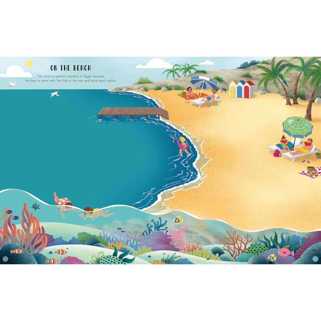 Deluxe Sticker Book- Vacations