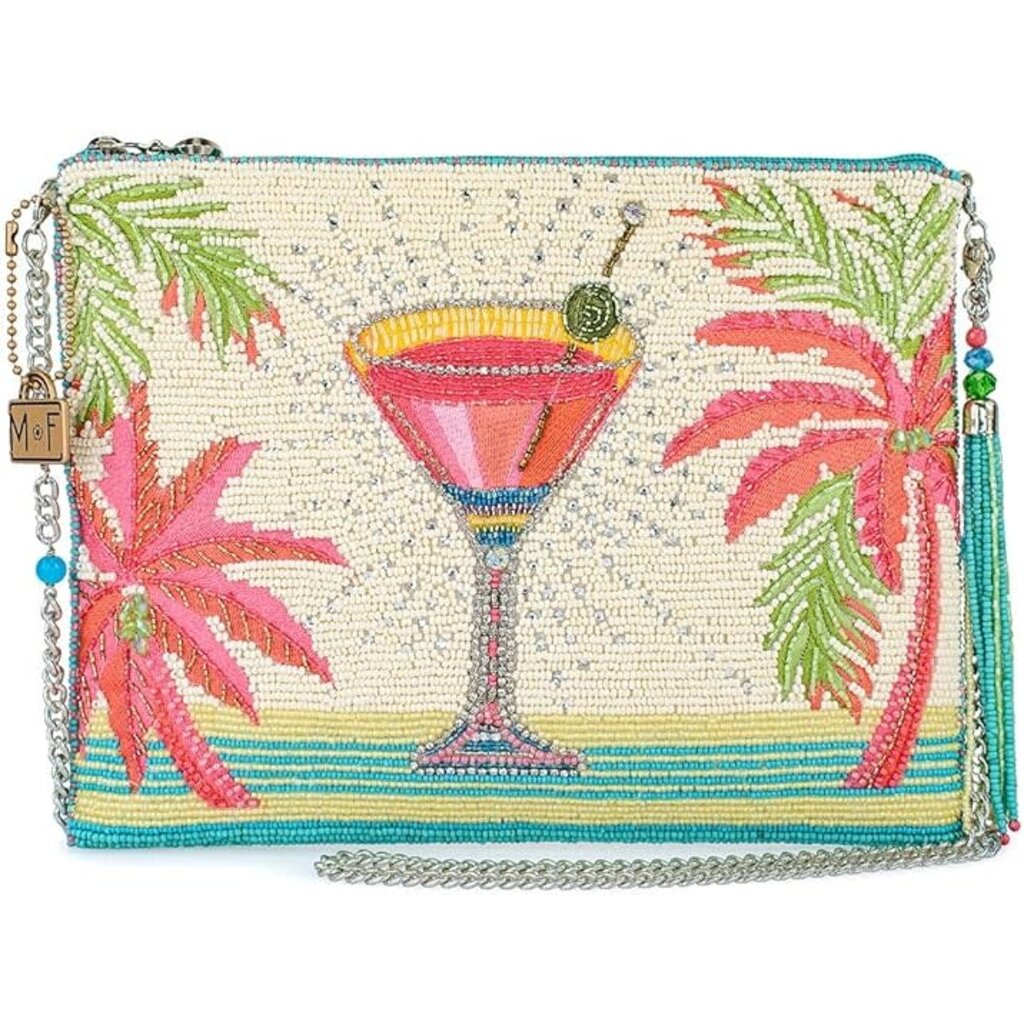 WH1MF- Mary Frances Cell Phone Crossbody - Palm Paradise