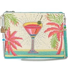 WHMF- Mary Frances Cell Phone Crossbody - Palm Paradise