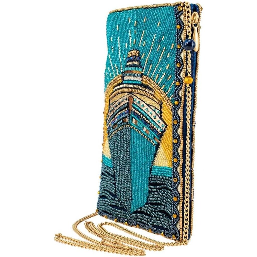 WH1MF- Mary Frances Cell Phone Crossbody - Midnight Cruise
