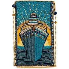 WHMF- Mary Frances Cell Phone Crossbody - Midnight Cruise