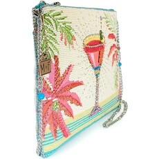 WH1MF- Mary Frances Cell Phone Crossbody - Palm Paradise