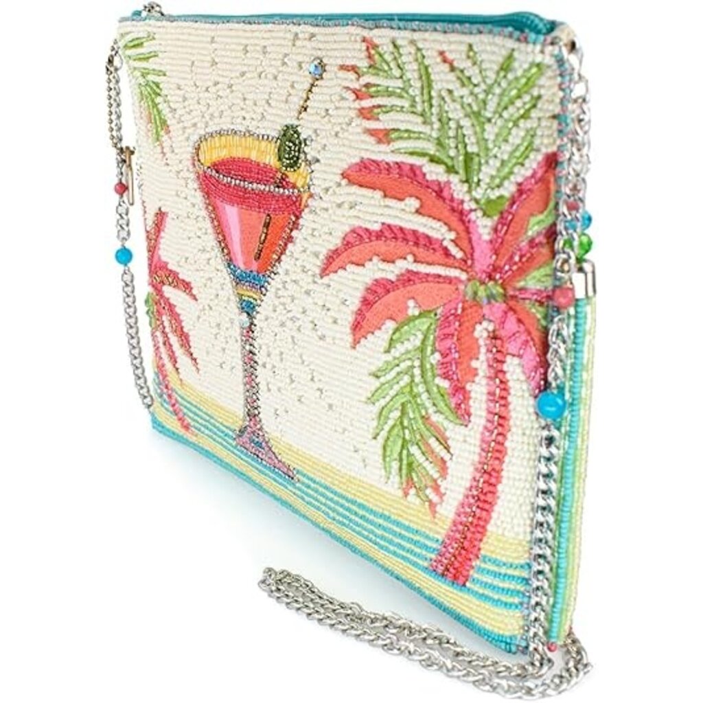WH1MF- Mary Frances Cell Phone Crossbody - Palm Paradise