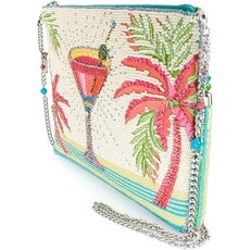 WH1MF- Mary Frances Cell Phone Crossbody - Palm Paradise