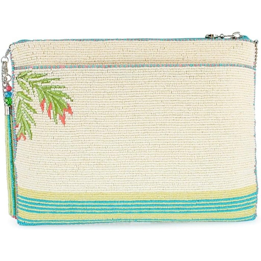WH1MF- Mary Frances Cell Phone Crossbody - Palm Paradise