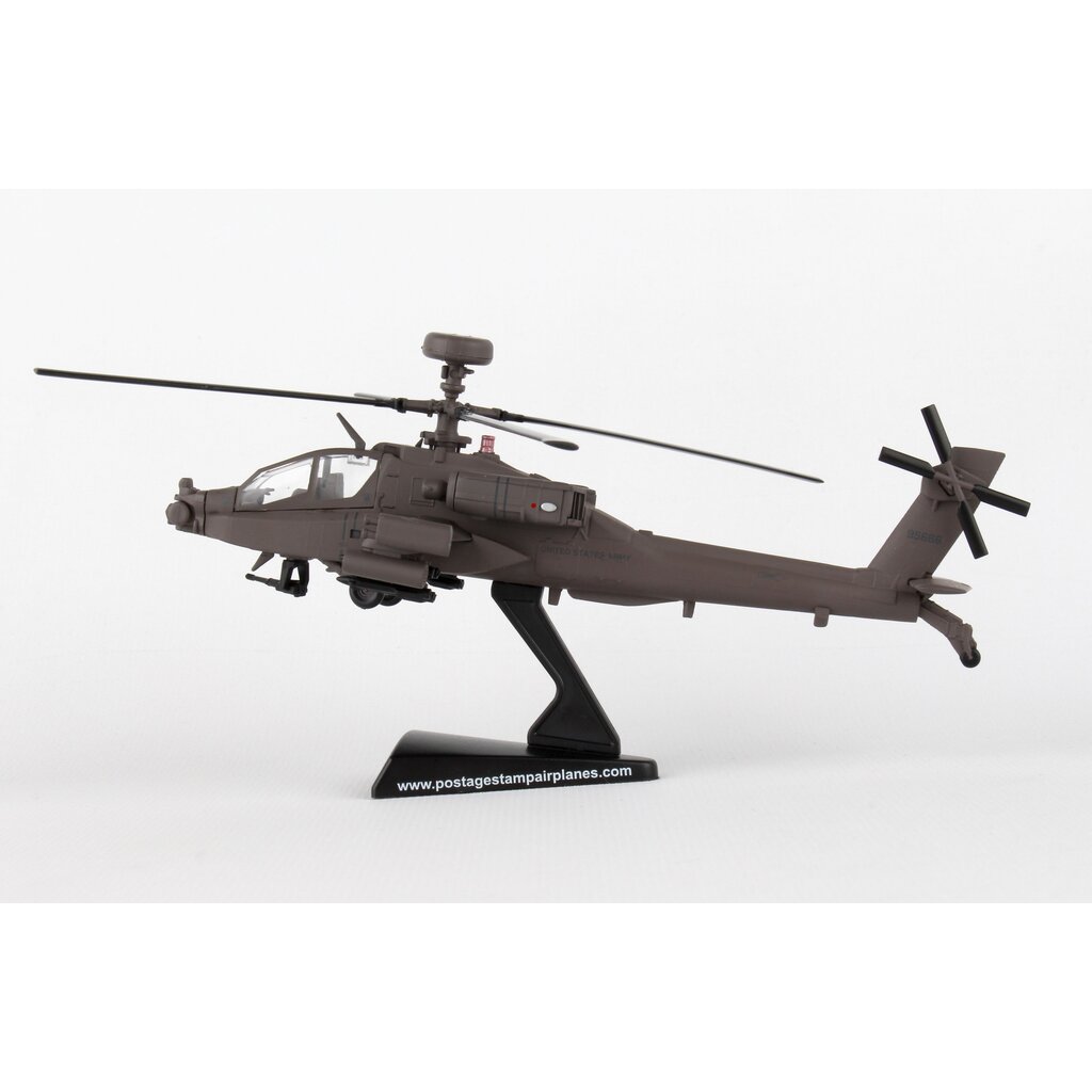 AH-64D Apache Longbow Postage Stamp Model