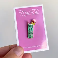WHLV- Mai Tai Cocktail Pin