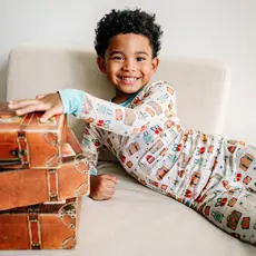WHZNB- Carry-on Cubs Pajama Set