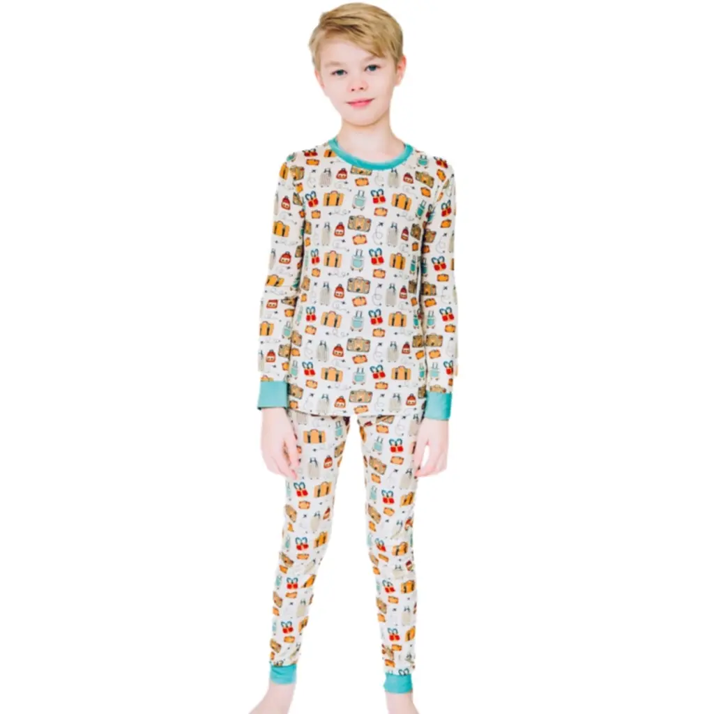 WHZNB- Carry-on Cubs Pajama Set