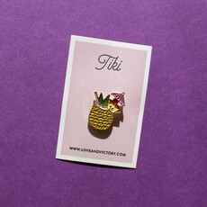 WHLV- Tiki Cocktail Pin