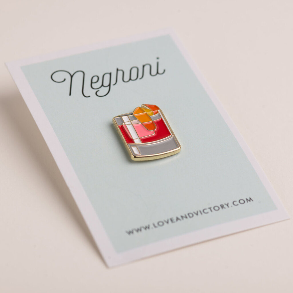 WHLV- Negroni Cocktail Pin