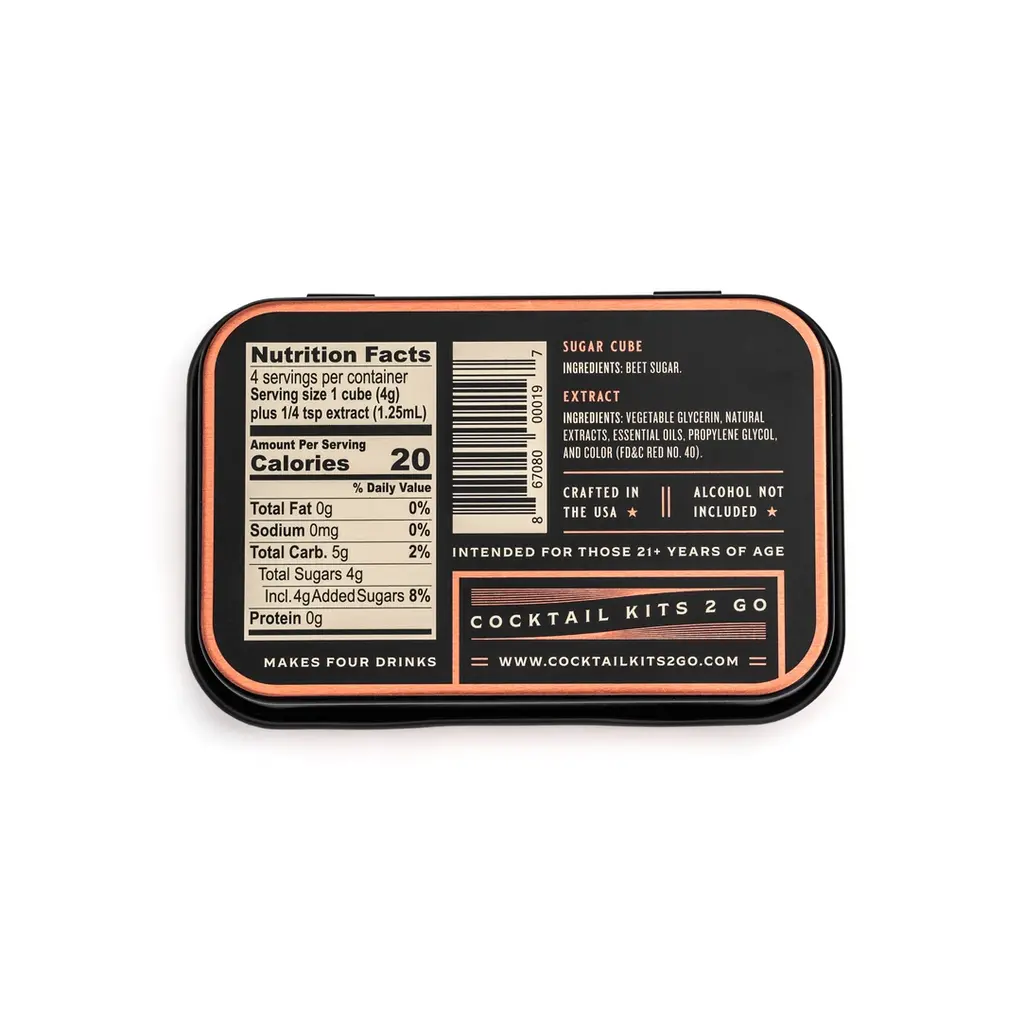 WHCK2G- Cocktail Kit 2 Go Champagne Cocktail