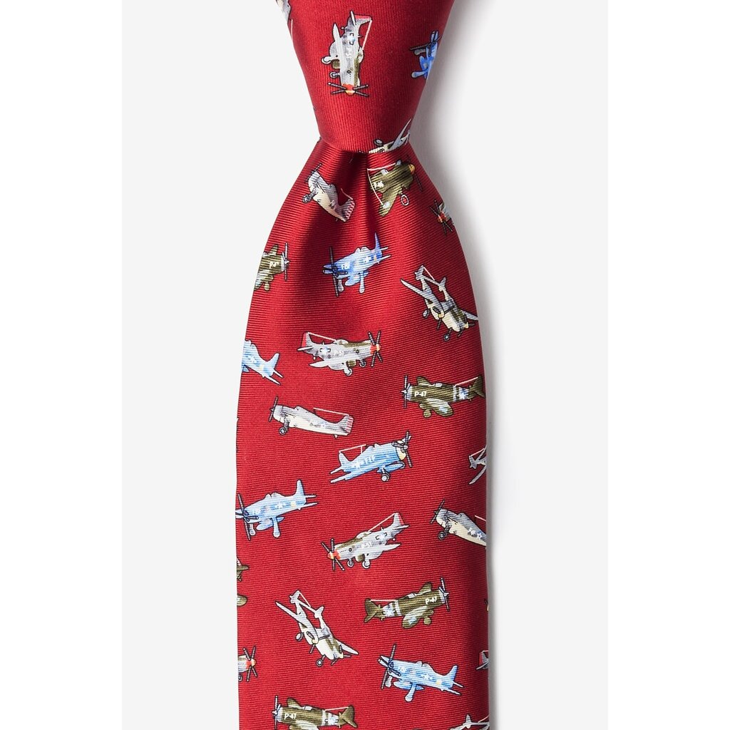 WHAN- WWII Fighter Planes Necktie