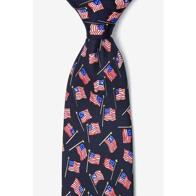 WHAN- Old Glory American Flag Necktie