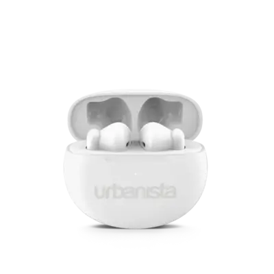 WH1UN- Urbanista Austin True Wireless Cloud White Earbuds