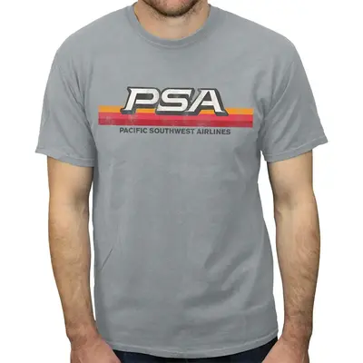 Mens PSA Retro Logo T-shirt