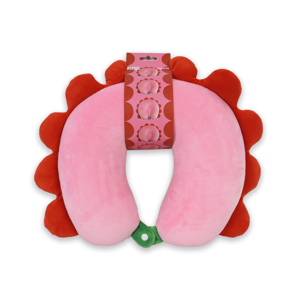 WHHF- Pink Petal 3D Travel Cushion Neck Pillow