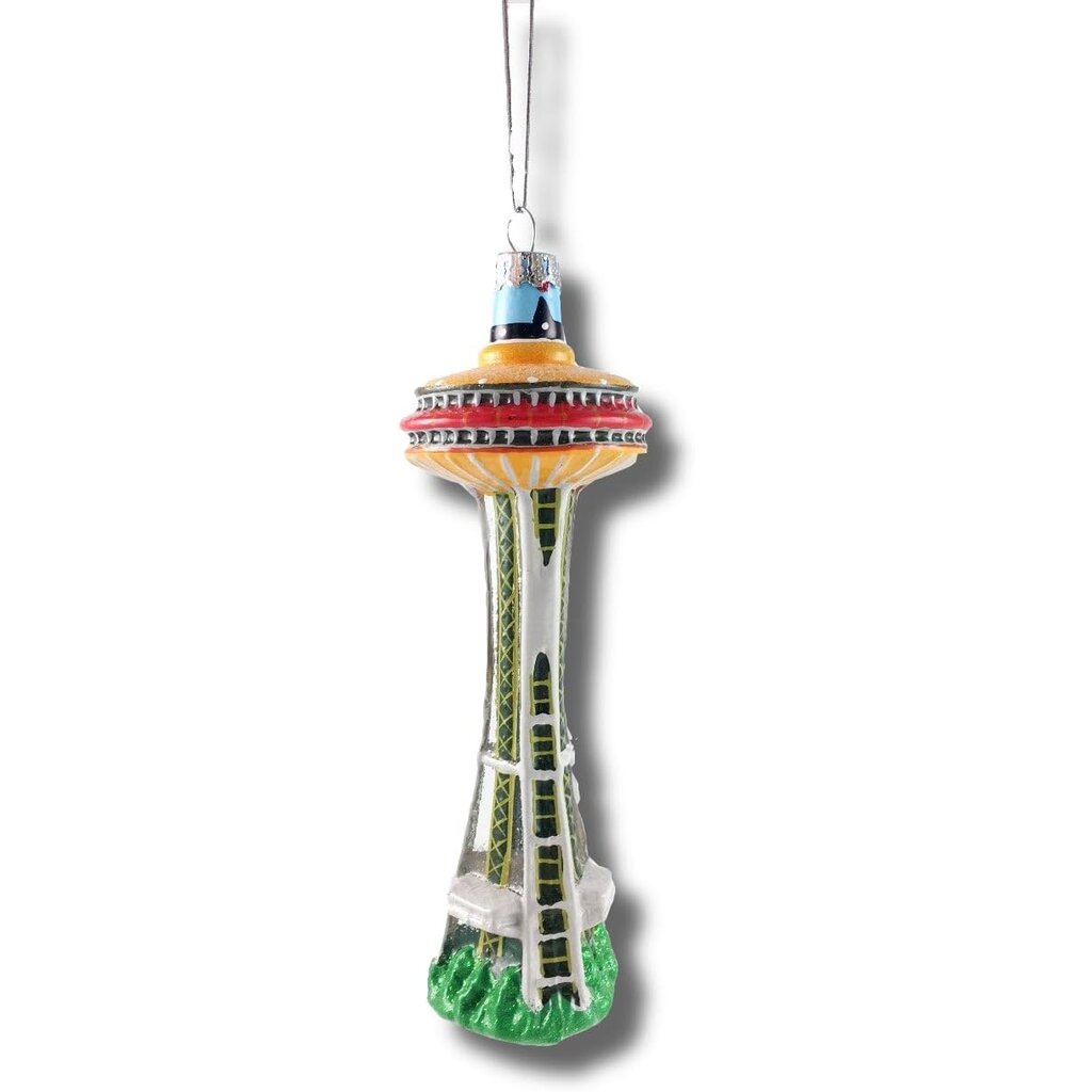 WH1SN- Officially Licensed Space Needle Hand Blown Ornament