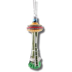 WH1SN- Officially Licensed Space Needle Hand Blown Ornament