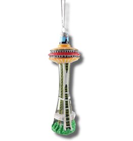 WH1SN- Space Needle Retro Ornament