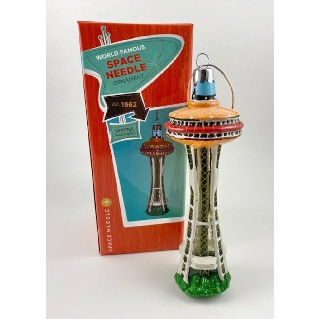 WH1SN- Officially Licensed Space Needle Hand Blown Ornament