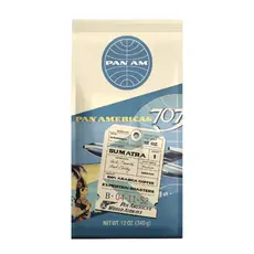 WH1EXR Pan Am Sumatra Dark Roast Ground Coffee