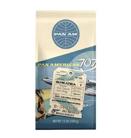 WH1EXR Pan Am Sumatra Dark Roast Ground Coffee