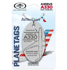 Plane Tag American Airlines A330 Pearl