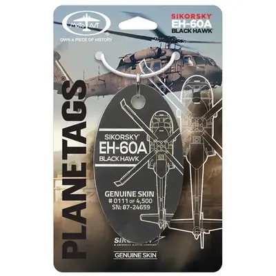 Plane Tag Sikorsky EH-60A Black Hawk Exterior Grey